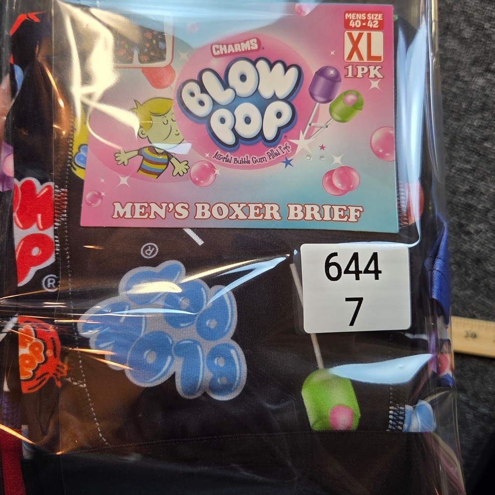 Dubble Bubble Blow Pop Boxer Briefs Mens XL 2 Pack Candy Novelty Retro Lounge - Picture 3 of 3